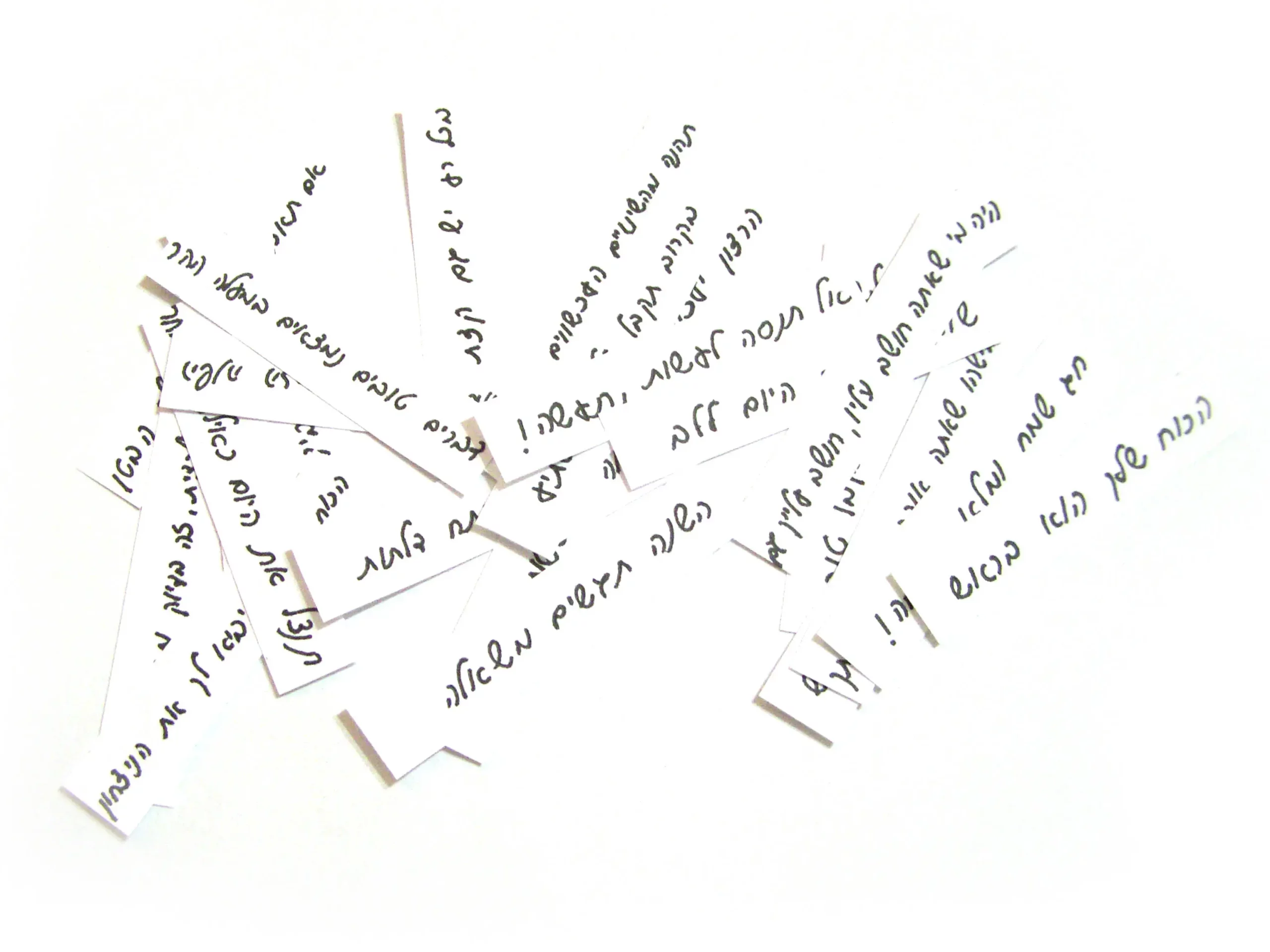 דפים לעוגיות מזל